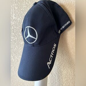 Excellent! MERCEDES Actros Long Bill Cap/Hat Navy Blue